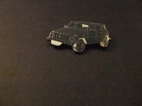 Volkswagen Kubel Type 181, militaire terreinauto zwart